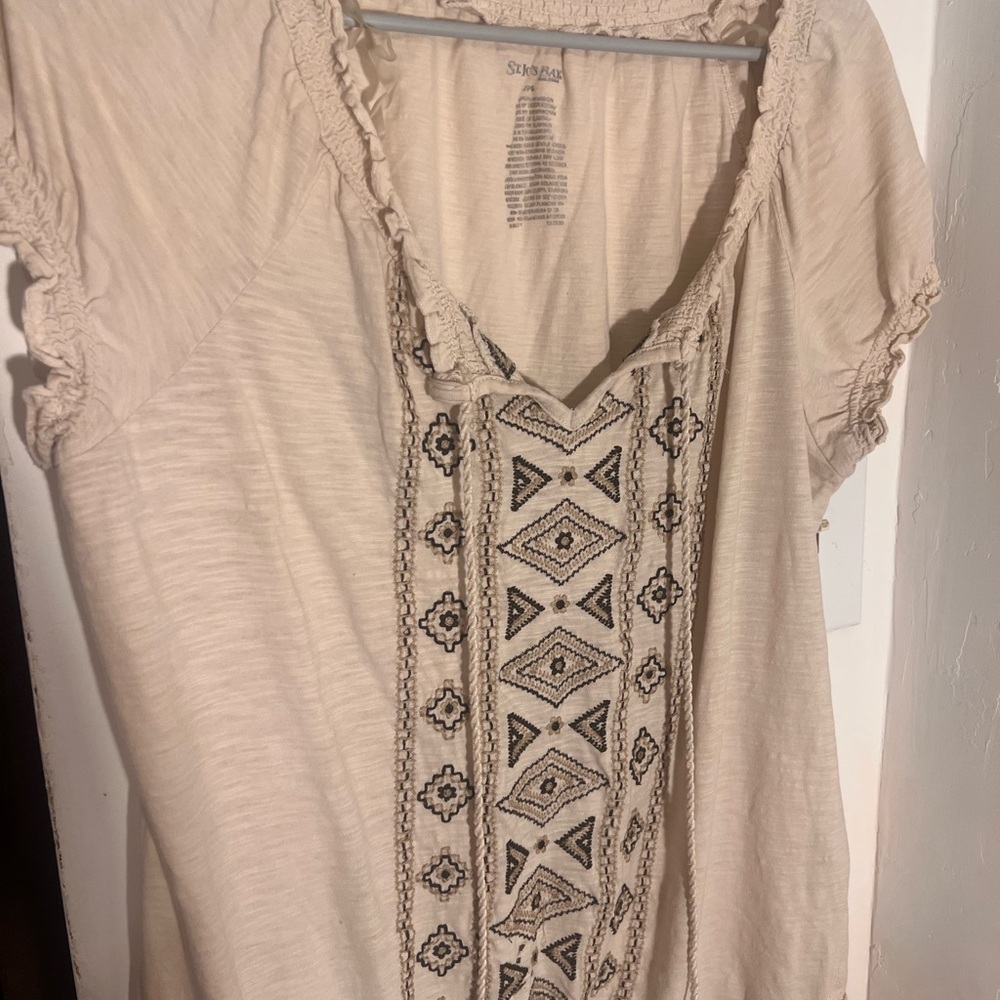 Boho Cotton top - Picture 2 of 8